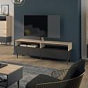 Тумба под ТВ Ниш Черный