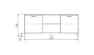 Тумба под ТВ Техас - 1 МДФ