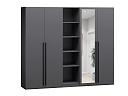 Шкаф распашной Лорена Пакс - 2.2 Графит
