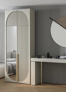 Шкаф распашной Брей - 1.1 с антресолью Кашемир