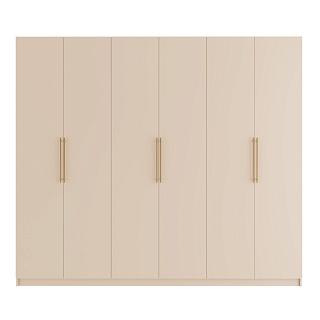 Шкаф распашной Калифорния - 6 Сатин