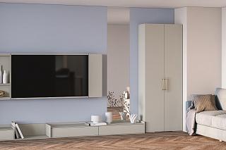 Шкаф распашной Мори-Хелена - 3 Кашемир