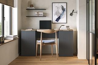 Письменный стол Салерно 3 Графит