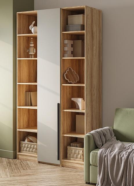 Шкаф распашной Хейсон - 29 Блэквуд Ячменный / Кашемир