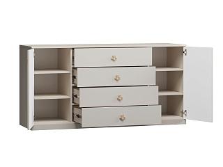 Комод Скарабей - 3 МДФ Кашемир