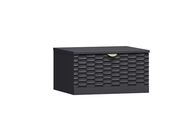 Тумба прикроватная подвесная Тоди - 1 Графит