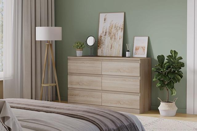 Комод Мальм - 15 Дуб Сонома