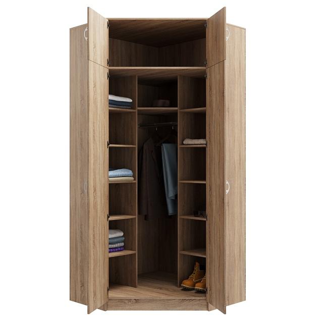 Шкаф угловой Алиса - 16 Дуб Сонома