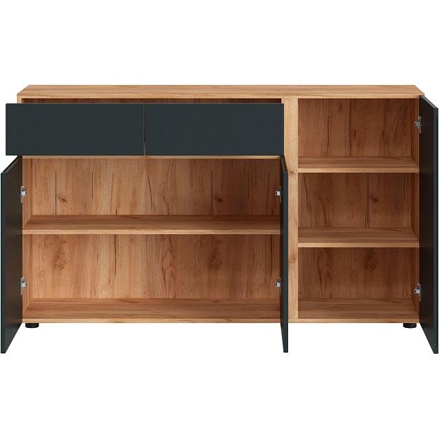 Комод Моронго - 2 Черный