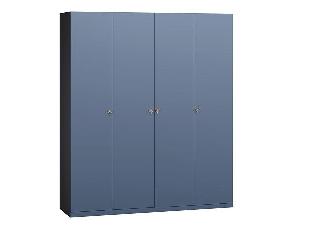 Шкаф распашной Стрекоза - 4 МДФ Космея