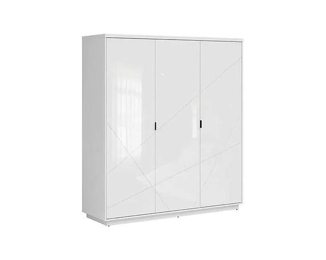 Шкаф распашной Бостон - 3 Белый