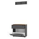 Прихожая Квели - 1 Графит