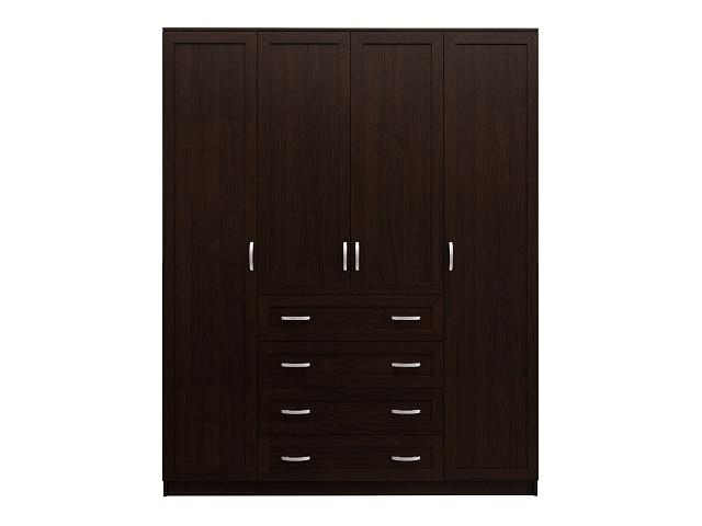 Шкаф распашной Стелла - 5 Венге