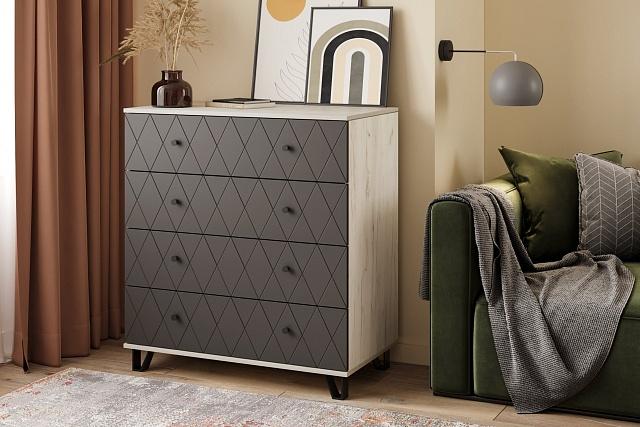 Комод Колорадо - 4 МДФ