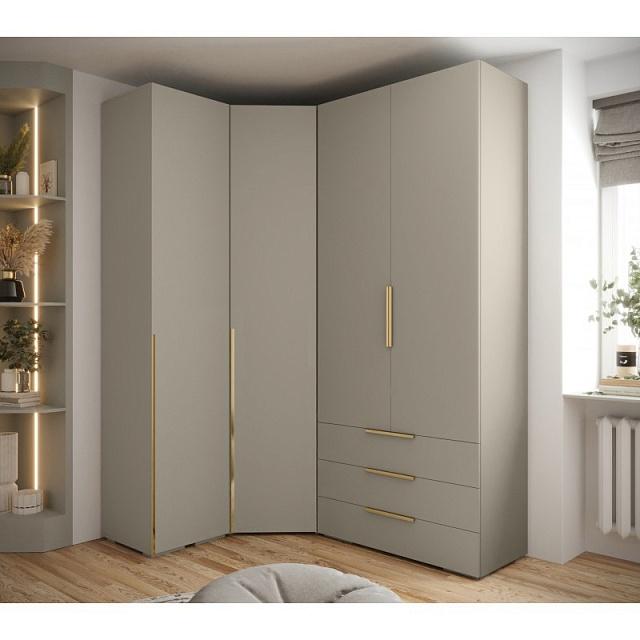 Шкаф угловой Мори - 13 Кашемир