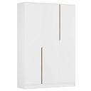 Шкаф распашной Бонди - 3 Белый
