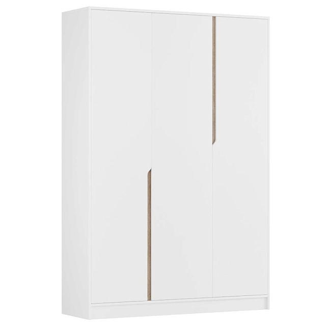 Шкаф распашной Бонди - 3 Белый