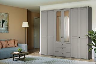 Шкаф распашной София РАХ - 14 МДФ Кашемир