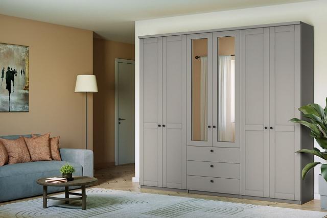 Шкаф распашной София РАХ - 14 МДФ Кашемир