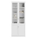 Книжный шкаф Библиограф - 2 №3 Белый