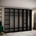 Шкаф распашной Тиз - 6 Черный