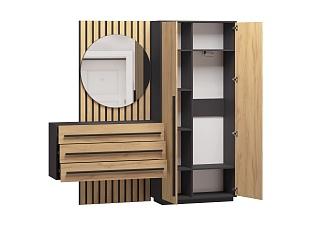 Прихожая Неаполь - 7 Черный