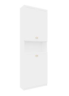 Стеллаж Билли Хелена - 22 Белый / Золото