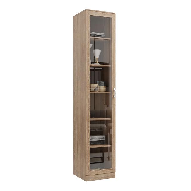 Книжный шкаф Библиограф - 1 №1 Дуб Сонома