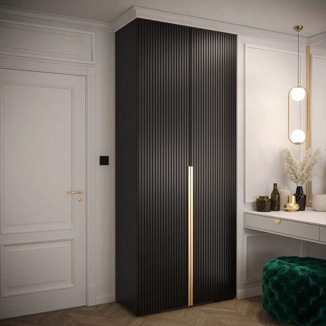 Шкаф распашной Милд - 1 Черный