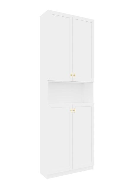 Стеллаж Билли Хелена - 22 Белый / Золото