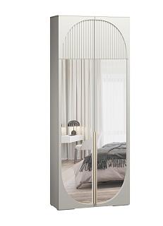 Шкаф распашной Брей - 1.2 с антресолью Кашемир