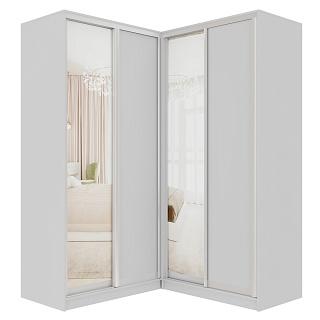 Шкаф-купе угловой Ромео - 1 Серый Камень