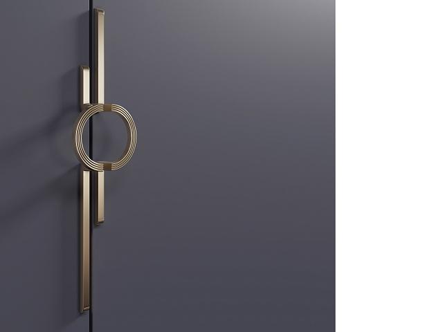 Шкаф распашной Ливан - 4 Деним Супер софт