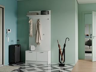 Прихожая Ольга - 1 Белый