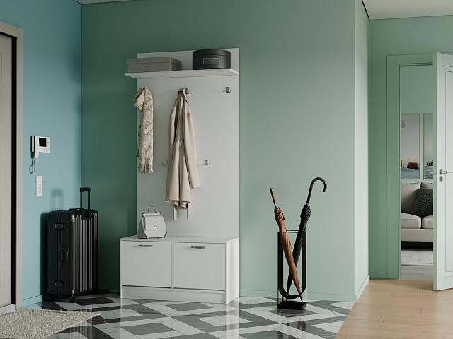 Прихожая Ольга - 1 Белый