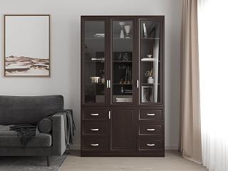 Книжный шкаф Библиограф - 3 №7 Венге