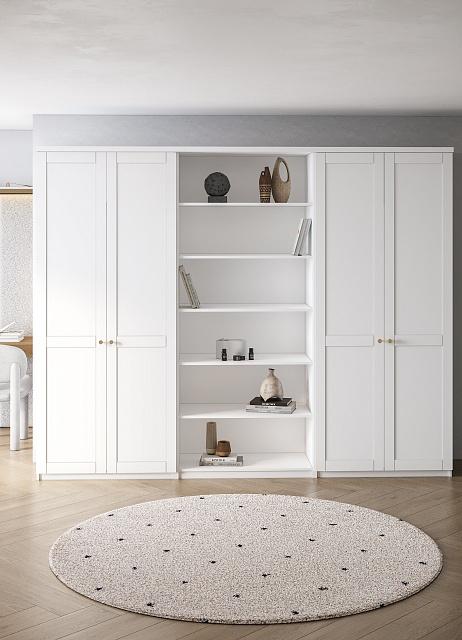 Шкаф распашной София РАХ - 22 МДФ Белый