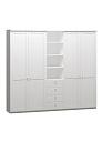 Шкаф распашной София РАХ - 31 МДФ Белый