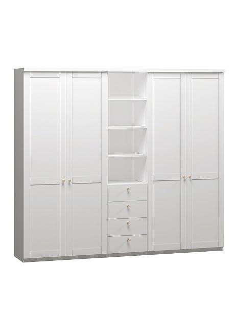 Шкаф распашной София РАХ - 31 МДФ Белый