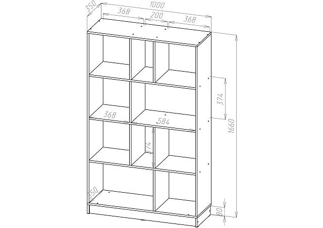 Стеллаж Сокол - 8