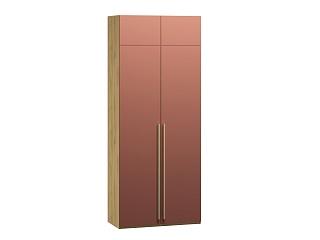 Шкаф распашной Микос - 2 МДФ с антресолью Шарли Терракота