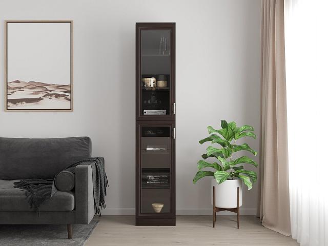 Книжный шкаф Библиограф - 1 №2 Венге