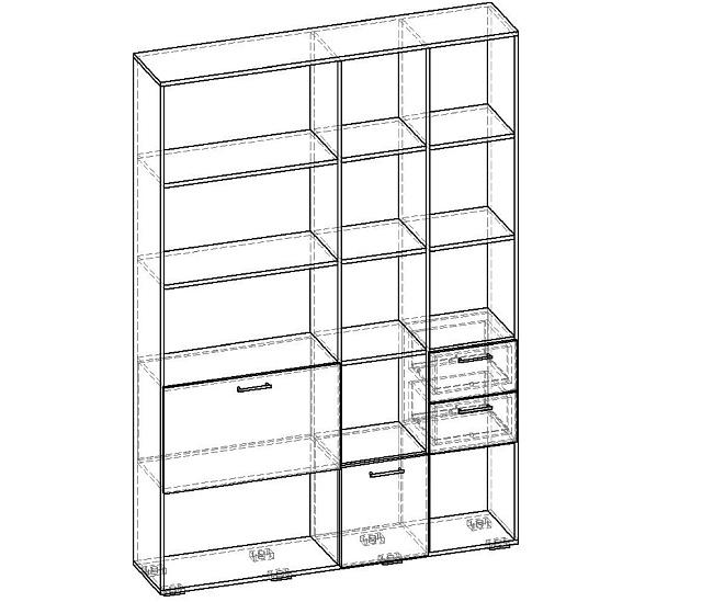 Стеллаж Бриз - 7.01