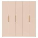 Шкаф распашной Калифорния - 5 Сатин