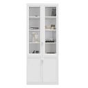 Книжный шкаф Библиограф - 2 №3 Белый