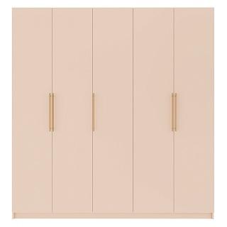 Шкаф распашной Калифорния - 5 Сатин