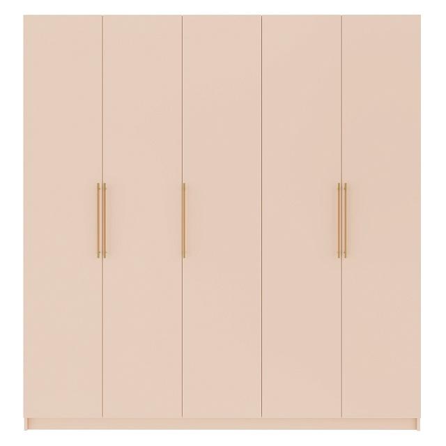 Шкаф распашной Калифорния - 5 Сатин