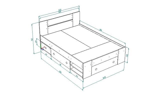 Кровать Фокус