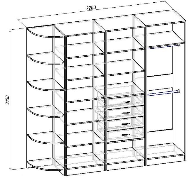 Гардеробная Alexa - 12