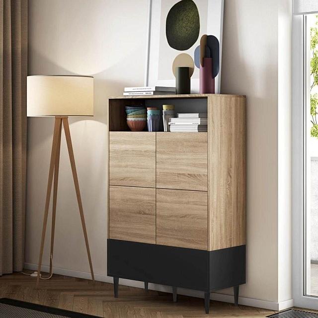 Комод Ниш Черный